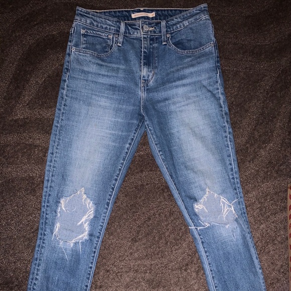 721 LEVI’S HIGH RISE SKINNY JEANS - Picture 3 of 6